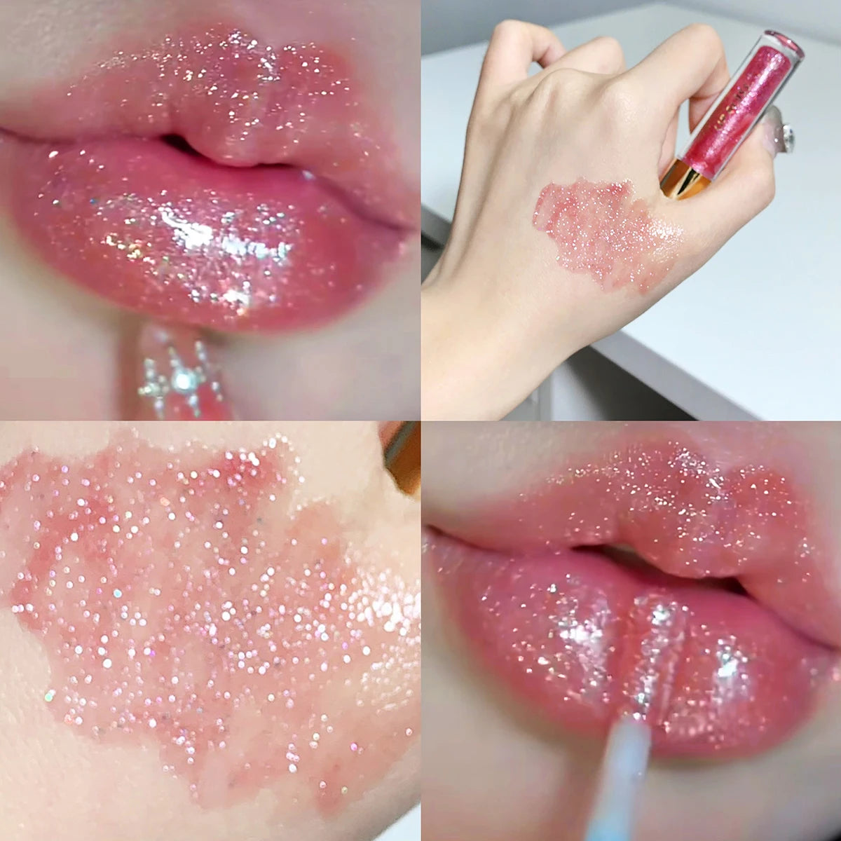 Lip Gloss hidratante y brillante ¡Efecto espejo!