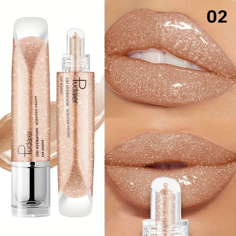 Lip Gloss resistente al agua. Larga duración.