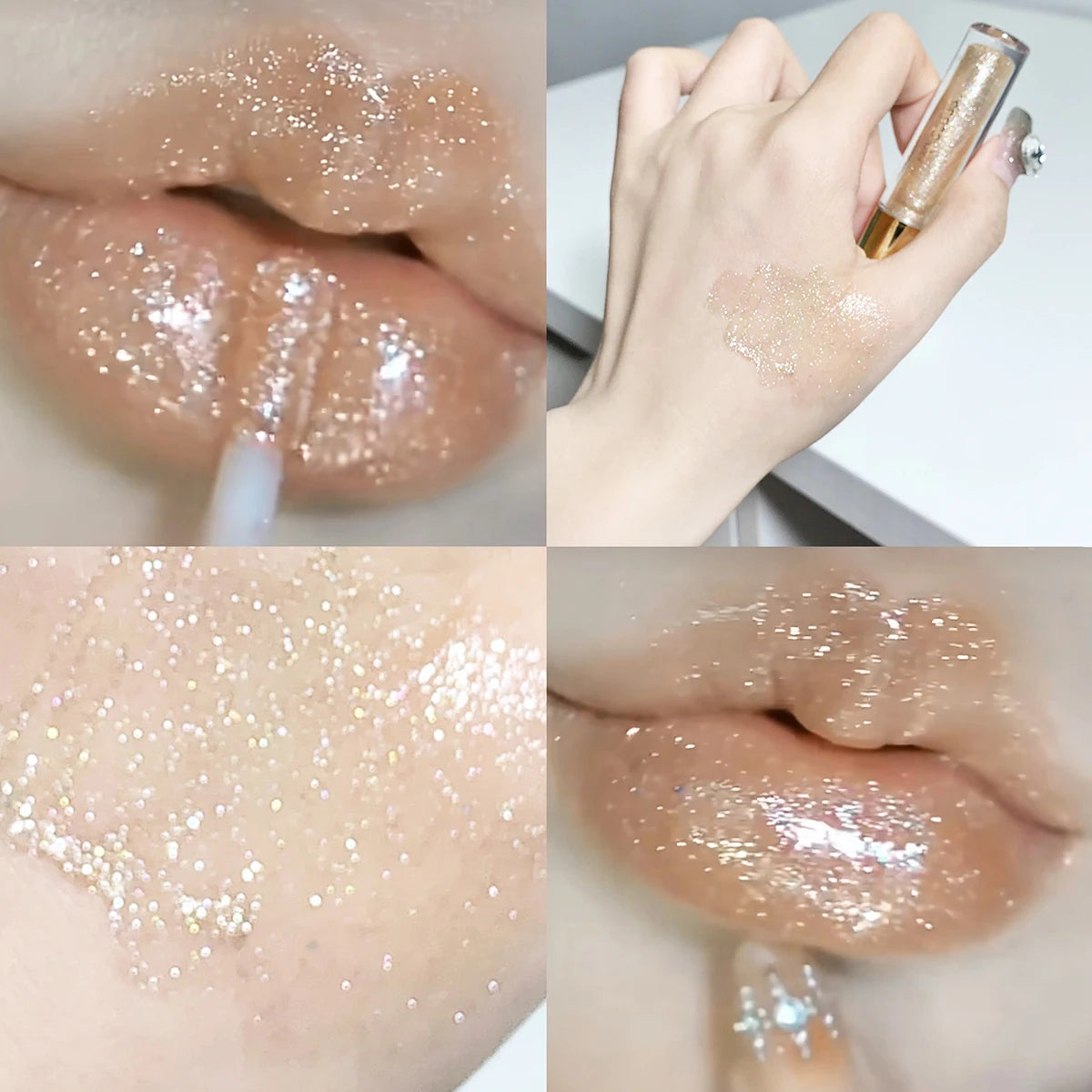 Lip Gloss hidratante y brillante ¡Efecto espejo!