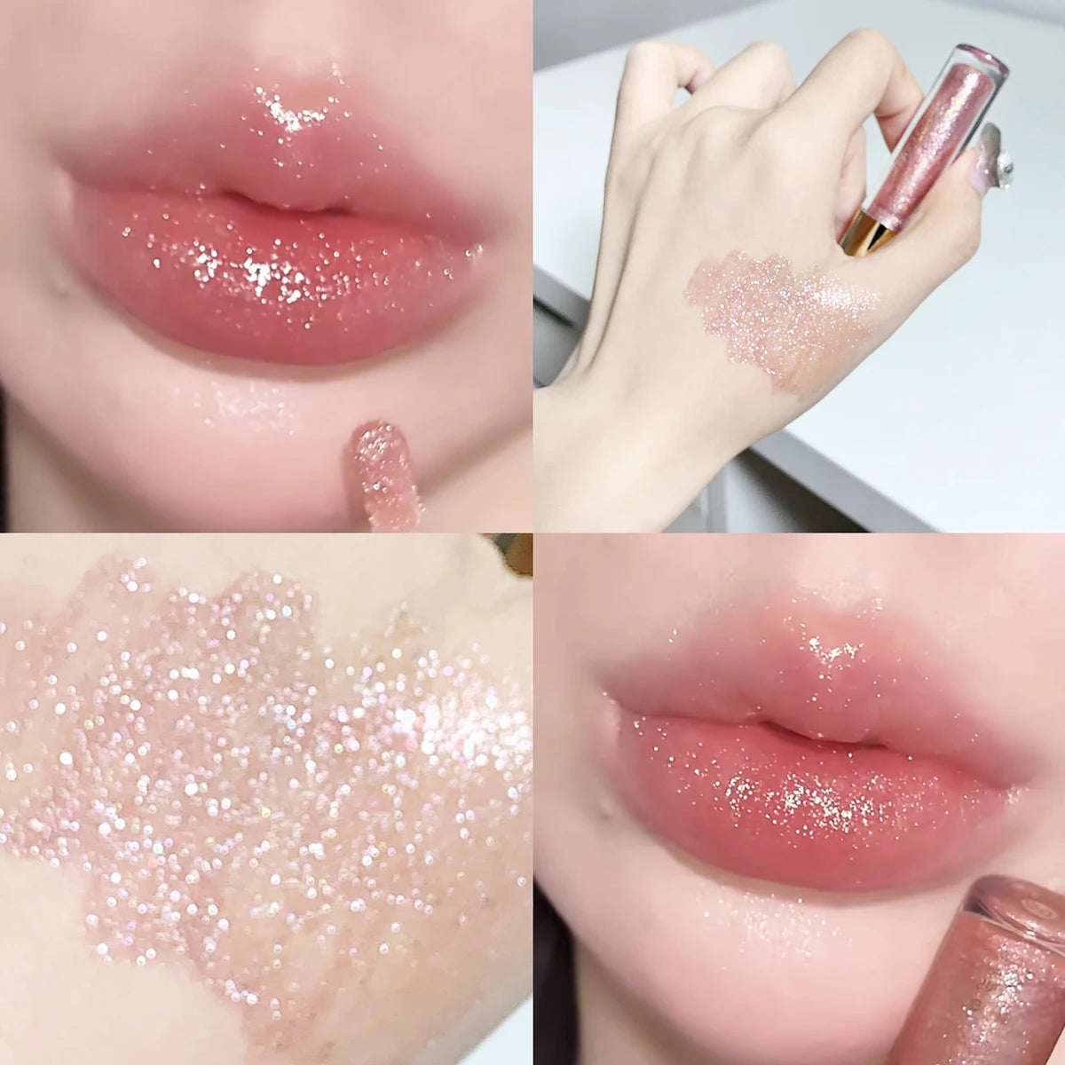 Lip Gloss hidratante y brillante ¡Efecto espejo!