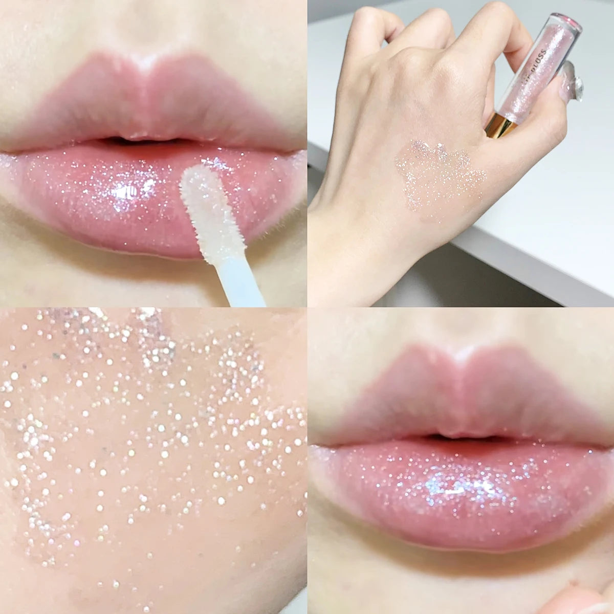 Lip Gloss hidratante y brillante ¡Efecto espejo!