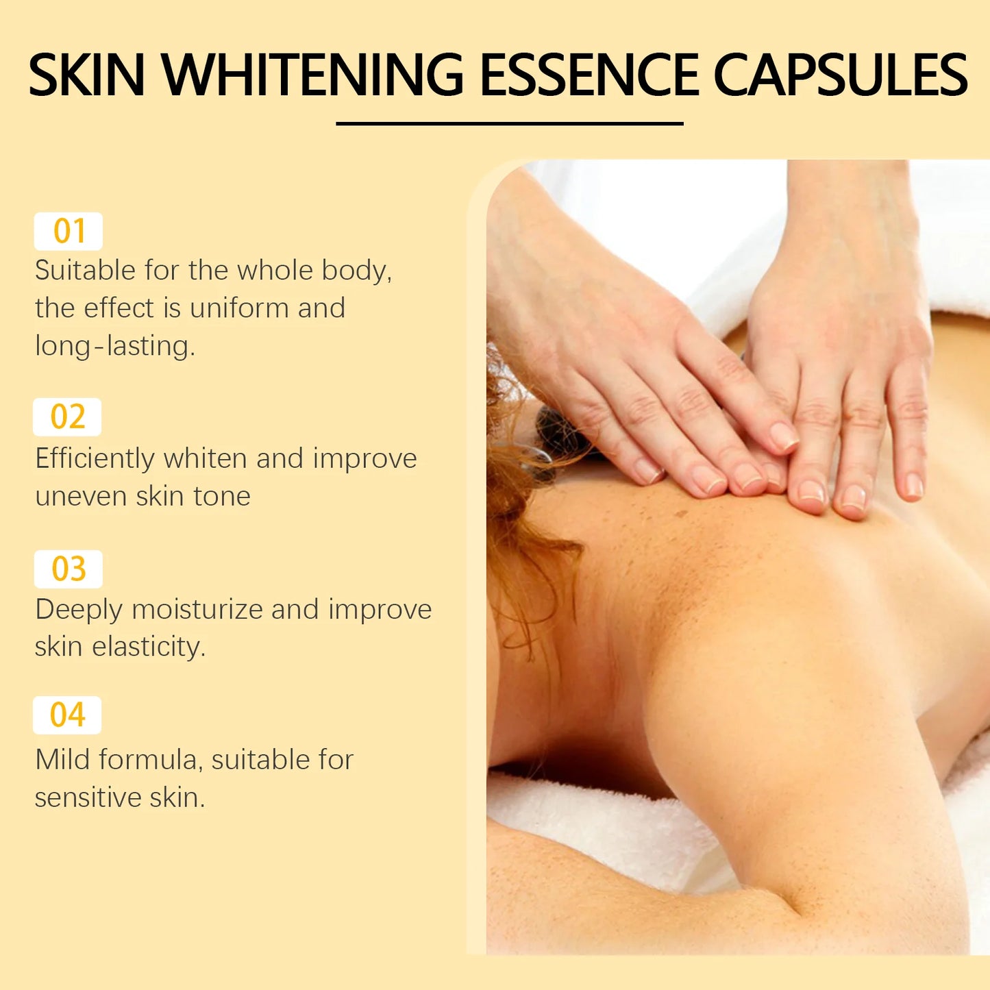 30 capsulas iluminadoras con vitamina E ¡Hidratantes, blanqueadoras y reafirmantes!