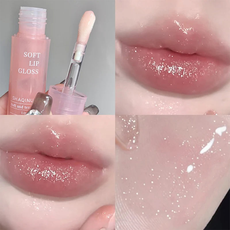Labios que enamoran a primera vista: volumen + brillo espejo en un solo toque!