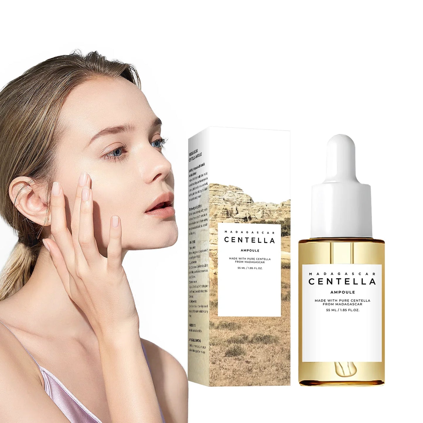 Serum facial Centella de 55ml. ¡Reparacion y calmante instantaneo! Pieles sensibles