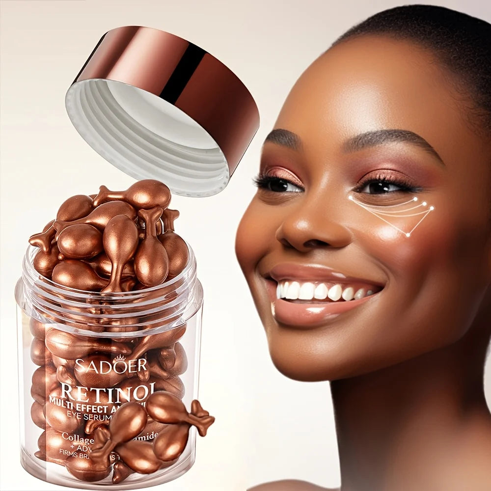Cápsulas de serum reafirmante multiefecto con retinol ¡Hidratación profunda!