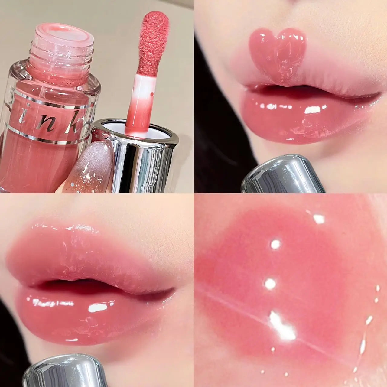 ¡Lip gloss hidratación duradera y dificil de desprender!