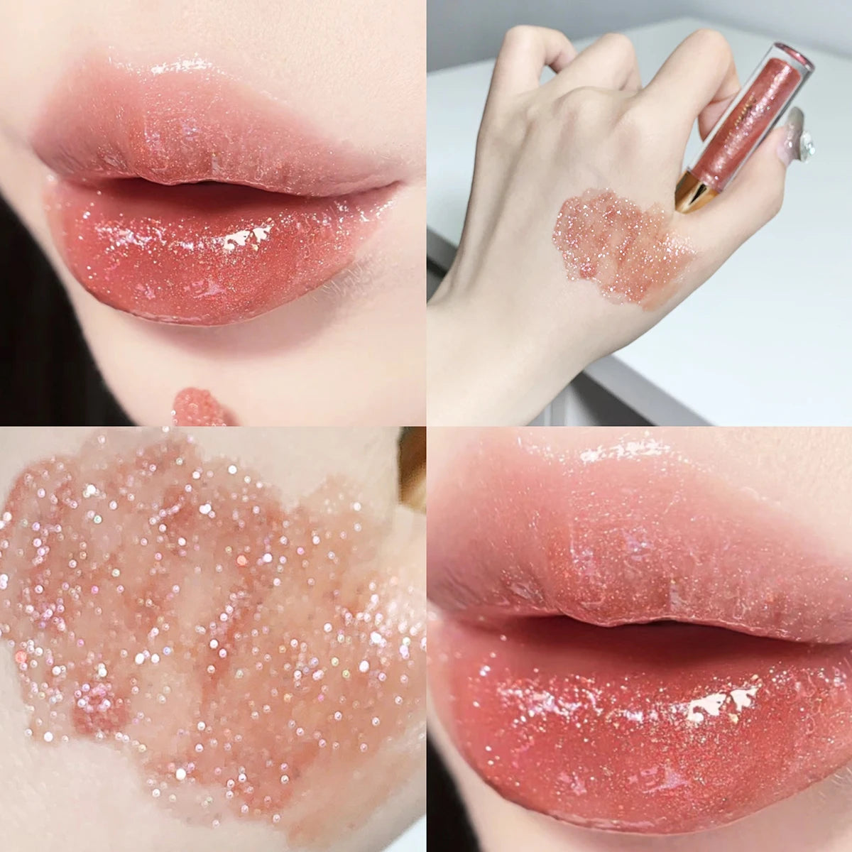 Lip Gloss hidratante y brillante ¡Efecto espejo!